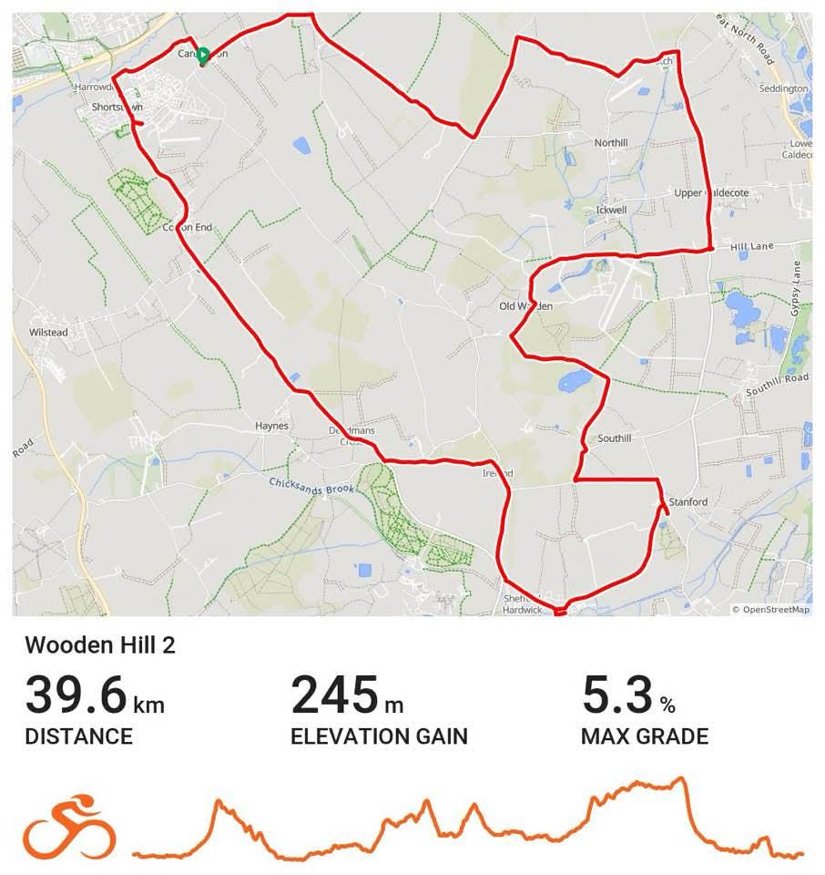 Wooden Hill 2 Beds Road CC ride